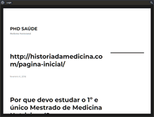 Tablet Screenshot of historiadamedicina.com